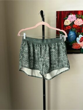 Outdoor Voices green Multi-Panel Athletic Shorts